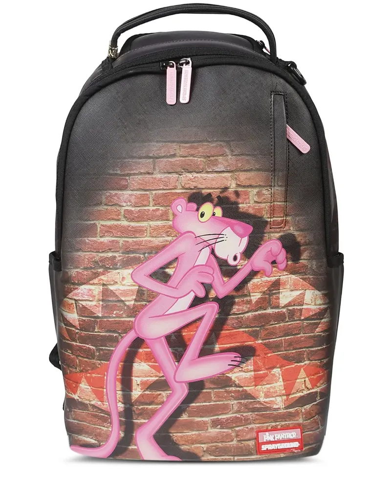 Sprayground Rucksack mit Panther-Print - Schwarz Schwarz