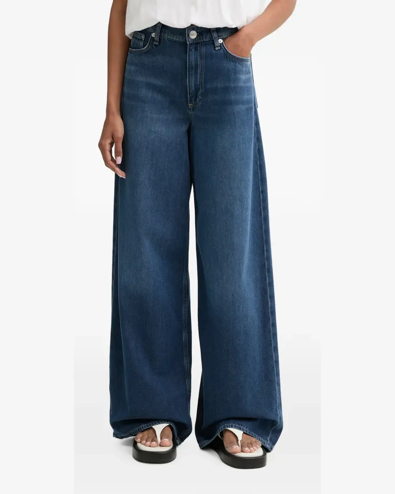 Rag & Bone Weite Sofie Jeans - Blau Blau