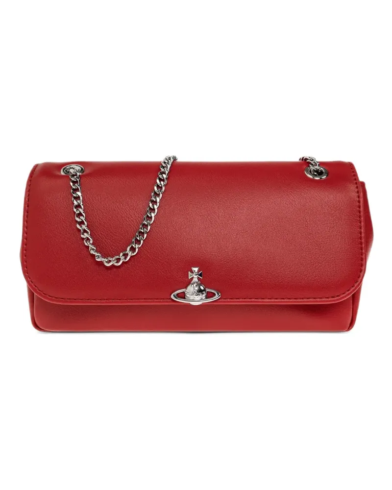 Vivienne Westwood Schultertasche mit Orb-Detail - Rot Rot