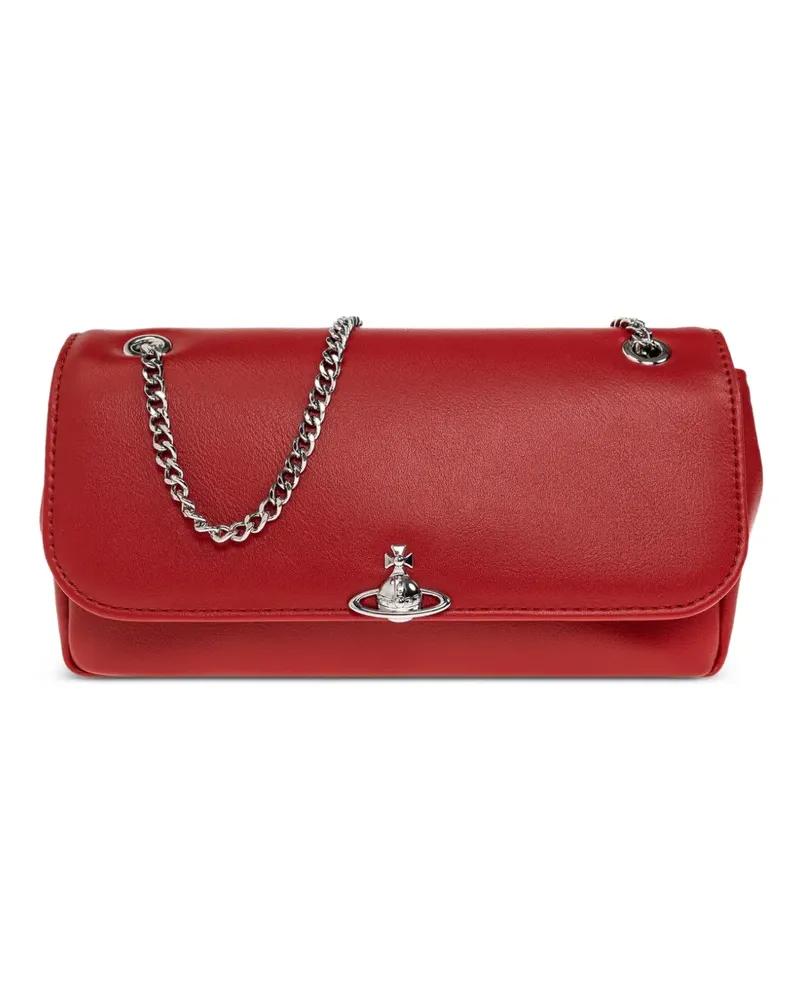 Vivienne Westwood Schultertasche mit Orb-Detail - Rot Rot