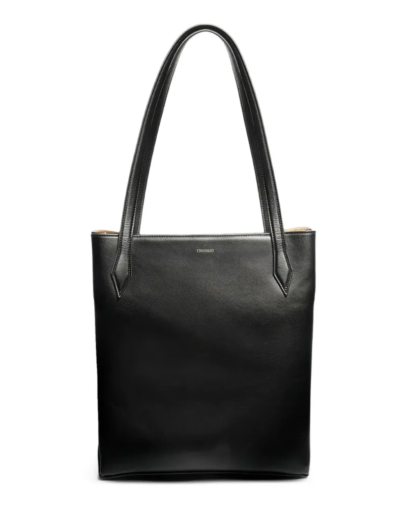 Vera Wang Mittelgroße Tote Bag aus Leder - Schwarz Schwarz