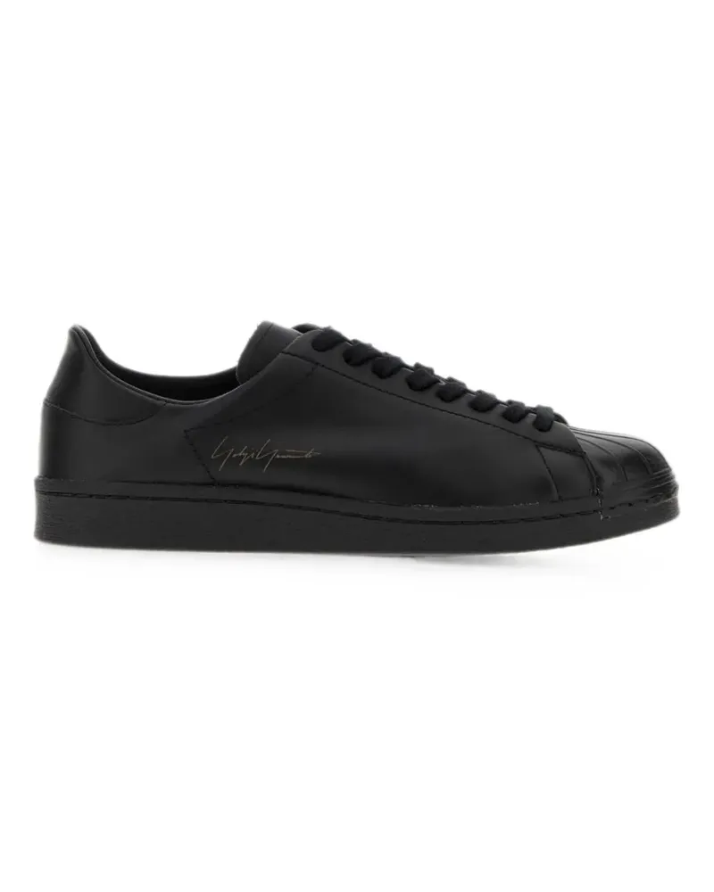 Y-3 Superstar Sneakers mit Shell-Kappe - Schwarz Schwarz
