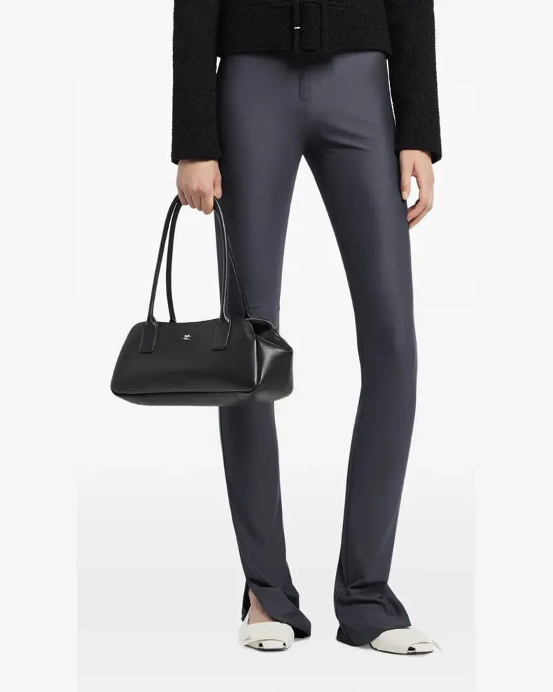Courrèges Jerseyhose mit Schnallendetail - Grau Grau