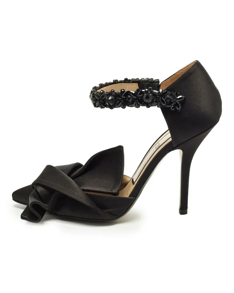 N° 21 Pumps mit Schleife - Schwarz Schwarz
