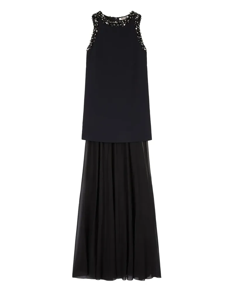 Ports 1961 Abendkleid mit Perlen - Schwarz Schwarz