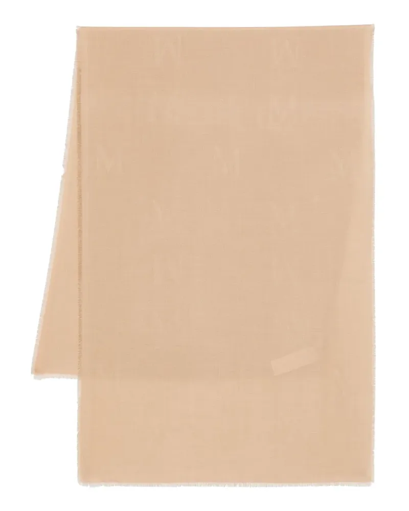 Max Mara Curvone Schal - Nude Nude