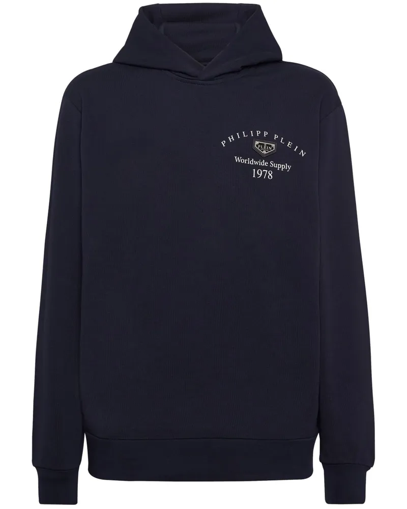 Philipp Plein L'Homme Hoodie - Blau Blau