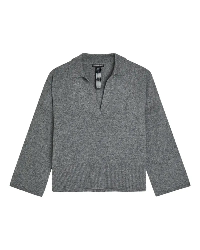 Eileen Fisher V-neck sweater - Grau Grau