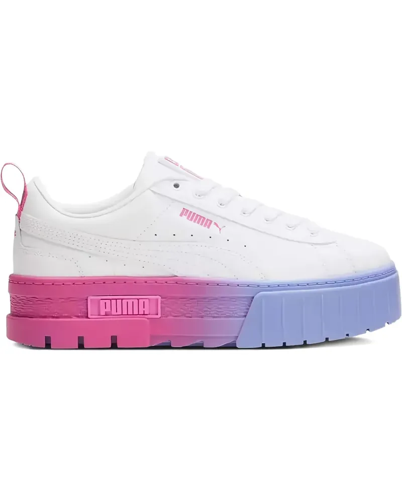 Reebok Mayze Fade "White/Pink/Elecktro Purple" Sneakers - Weiß Weiß