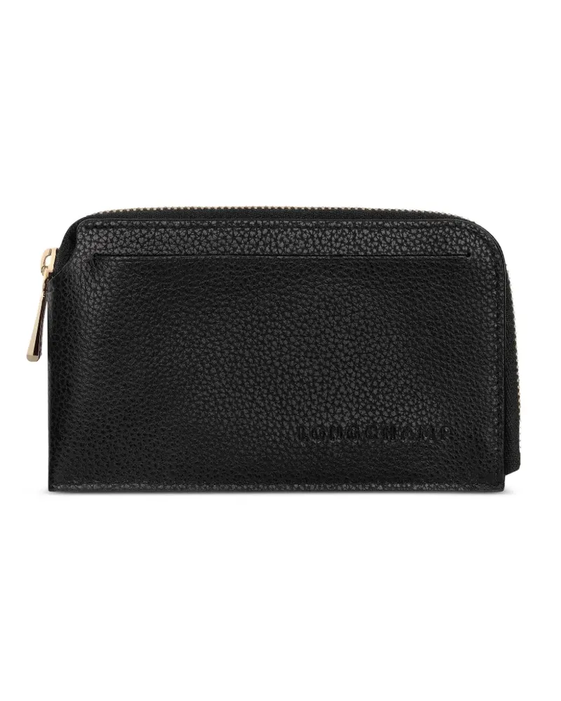 Longchamp The Foulonné Kartenetui mit Reißverschluss - Schwarz Schwarz