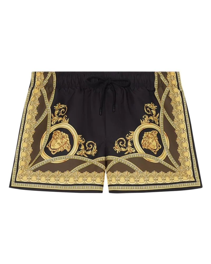 Versace La Coupe Des Dieux Badeshorts - Schwarz Schwarz