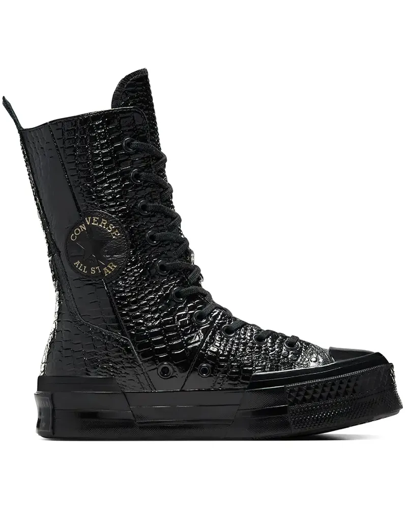 Converse Chuck 70 Plus X High Stiefel - Schwarz Schwarz