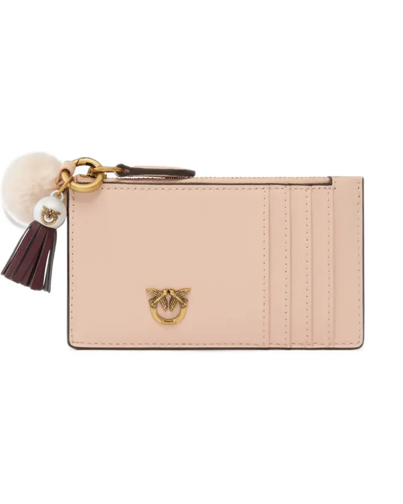 Pinko Love Birds cardholder - Nude Nude