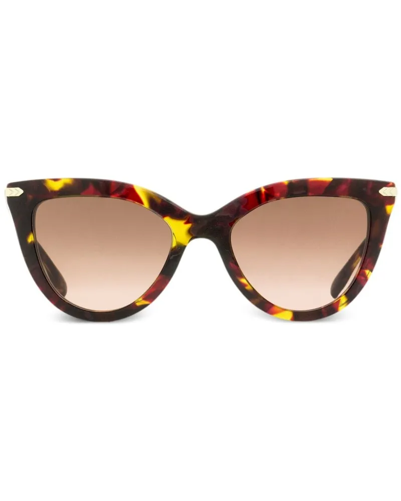 Victoria Beckham VB621S Cat-Eye-Sonnenbrille - Braun Braun