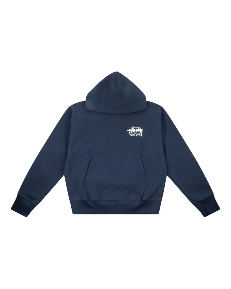 Stüssy Klassischer Hoodie - Blau Blau