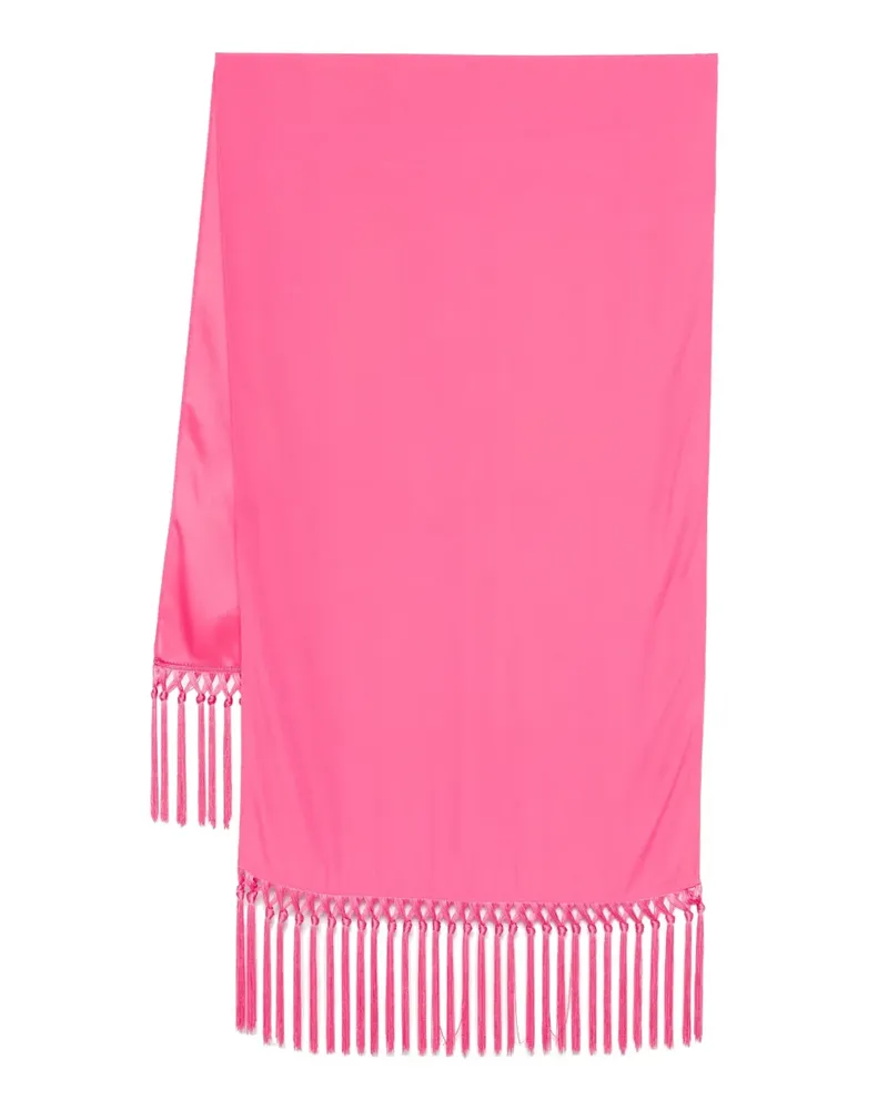 Taller Marmo Schal aus Satin - Rosa Rosa