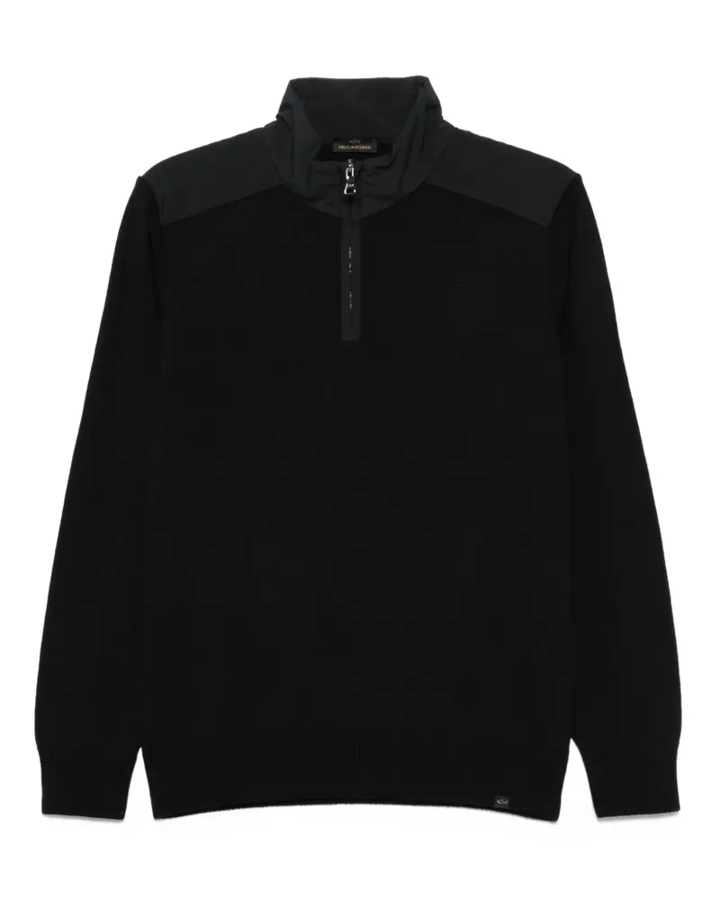 Paul & Shark Pullover mit Reißverschluss - Schwarz Schwarz