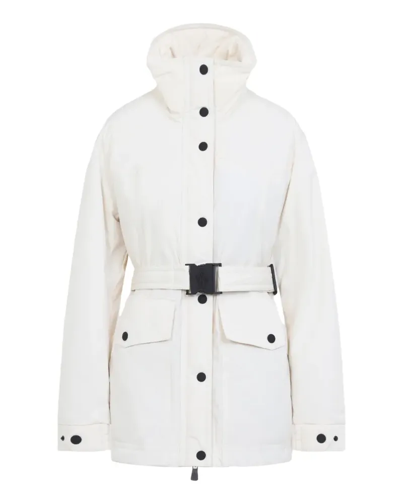 Moncler Caramany Jacke mit Stehkragen - Weiß Weiß