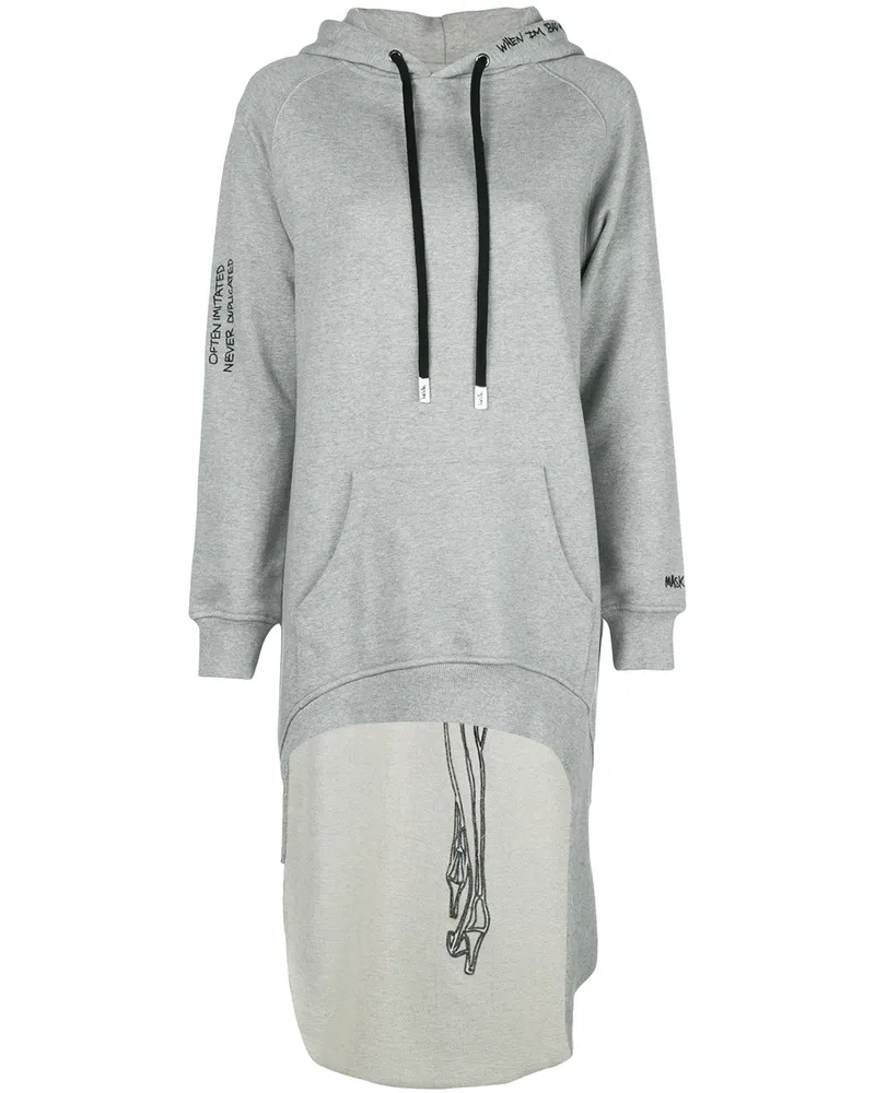 Haculla Pardon' Kapuzenpullover - Grau Grau