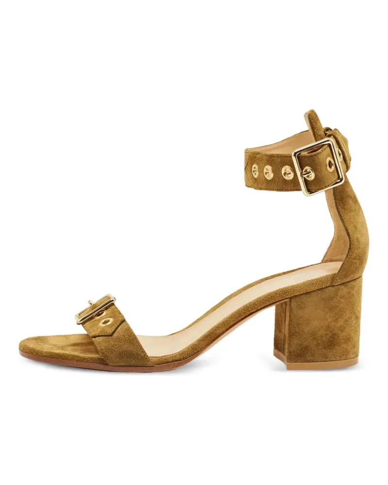 Gianvito Rossi ankle-strap buckle sandals - Grün Grün