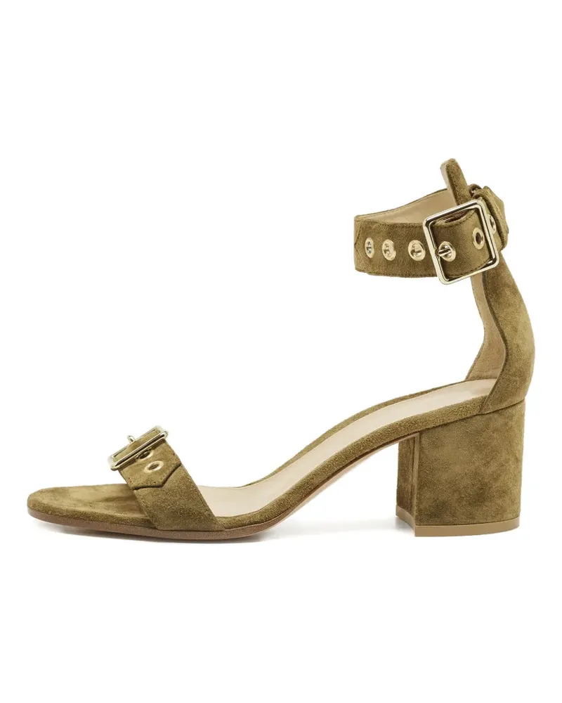 Gianvito Rossi ankle-strap buckle sandals - Grün Grün