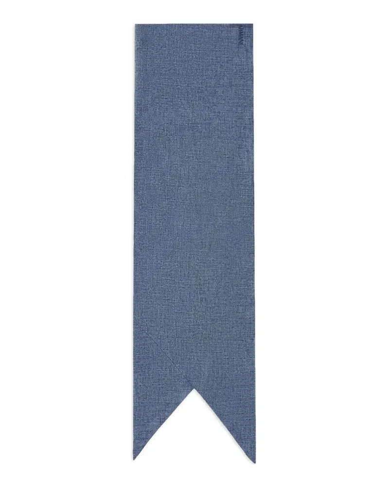 Giorgio Armani silk scarf - Blau Blau