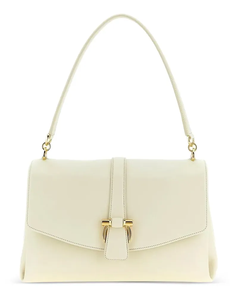 Ferragamo Gancini buckle backpack - Nude Nude