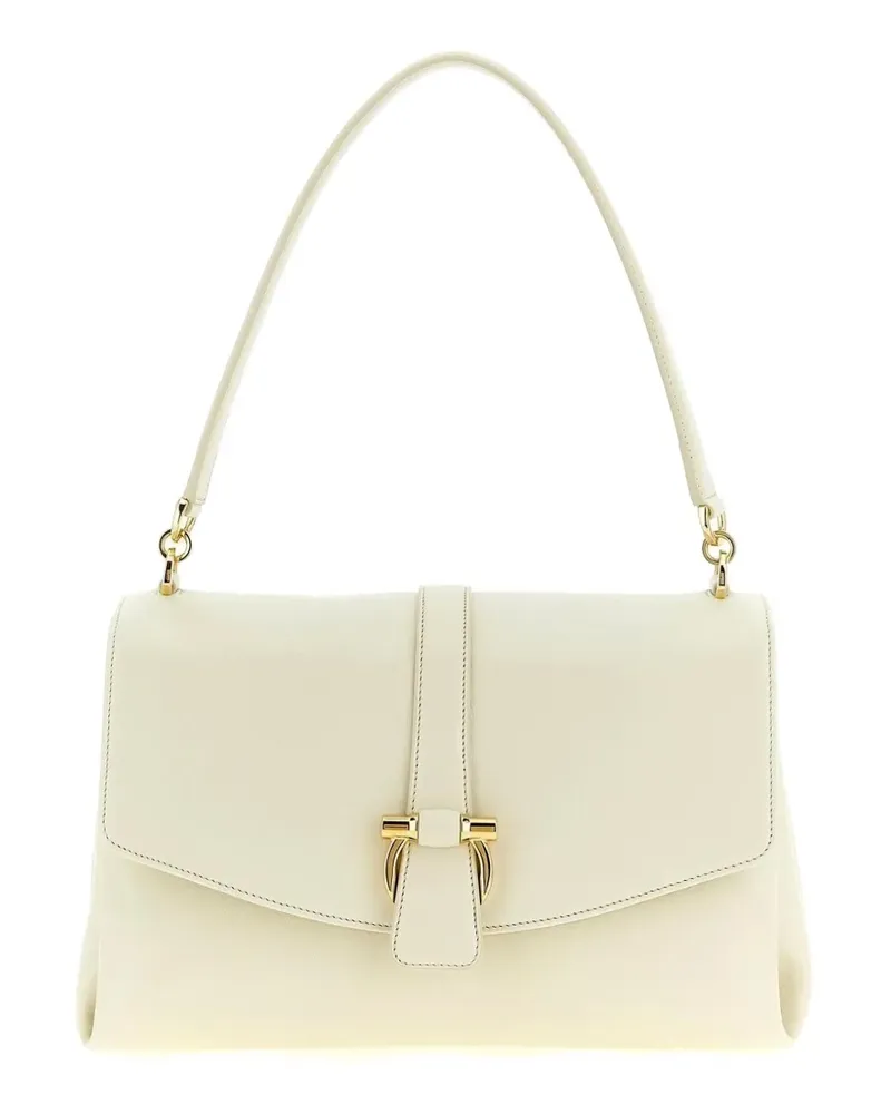 Ferragamo Gancini buckle backpack - Nude Nude