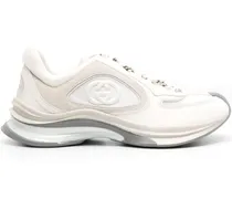 Run Sneakers mit Einsätzen - Weiß