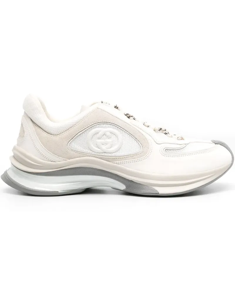 Gucci Run Sneakers mit Einsätzen - Weiß Weiß
