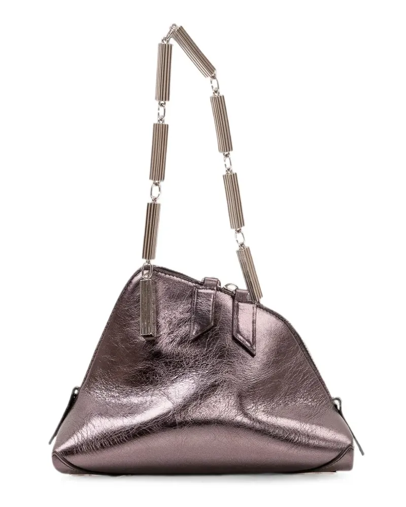 ATTICO La Scala clutch bag - Grau Grau