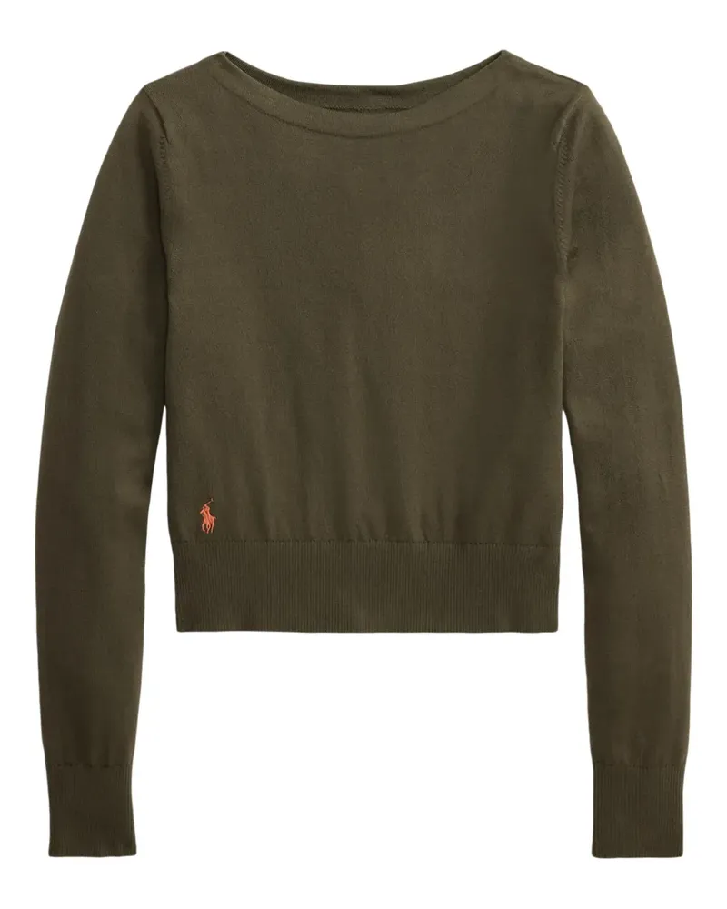 Ralph Lauren Langärmeliger Pullover - Grün Grün