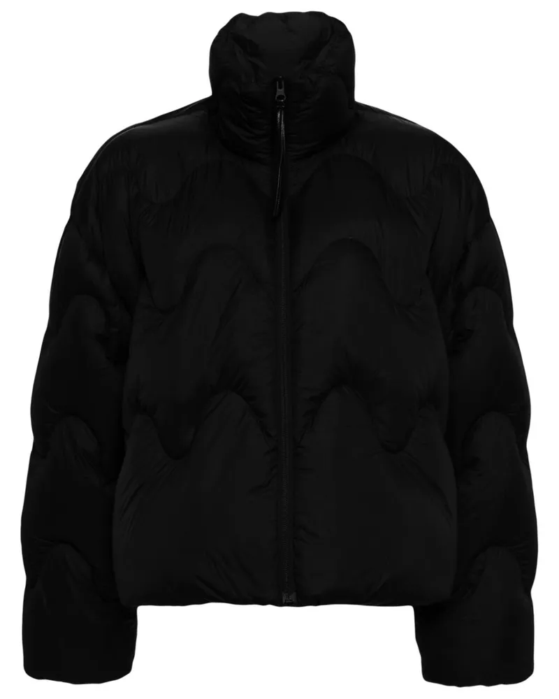 JNBY Jacke mit Wellensteppung - Schwarz Schwarz