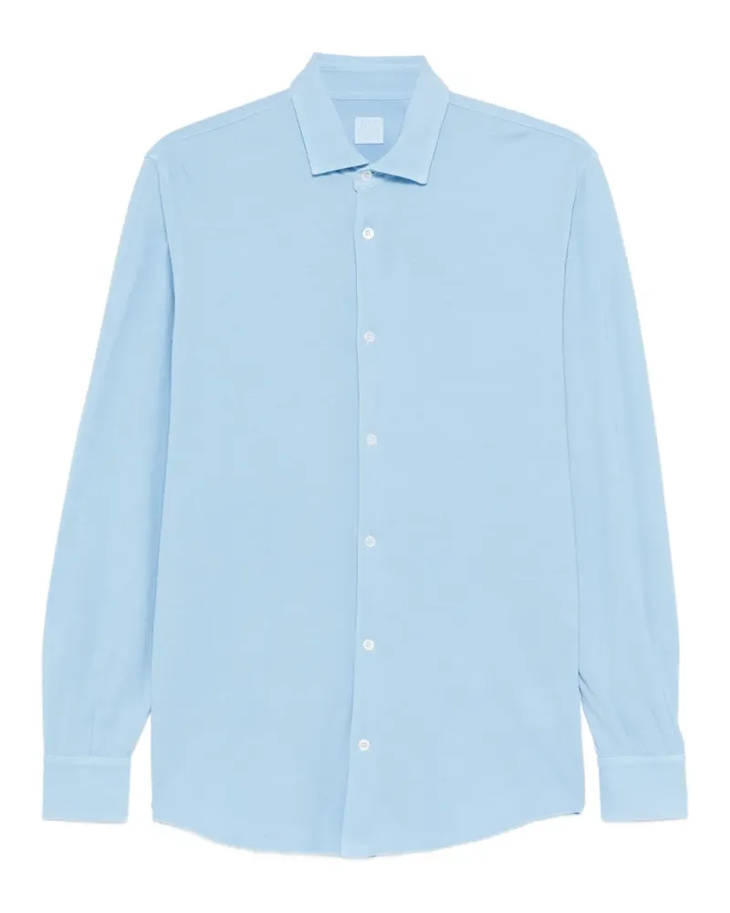 Fedeli Klassisches Hemd - Blau Blau