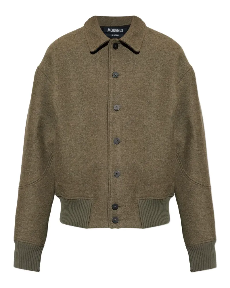 Jacquemus Jacke mit Button-down-Kragen - Braun Braun