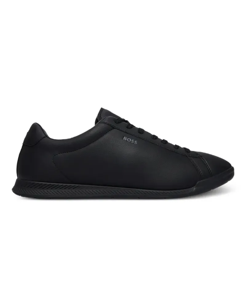 HUGO BOSS Sneakers mit Logo-Print - Schwarz Schwarz