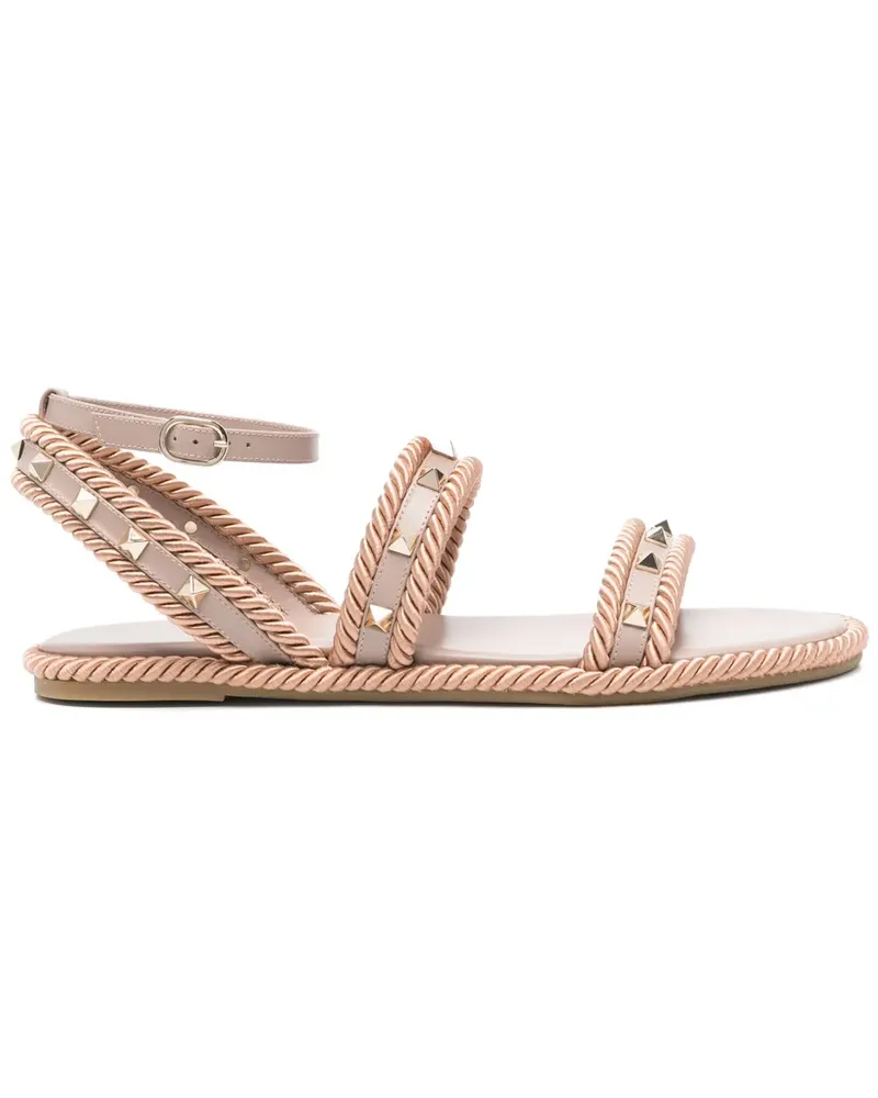 Valentino Garavani Rockstud Ballerinas - Rosa Rosa