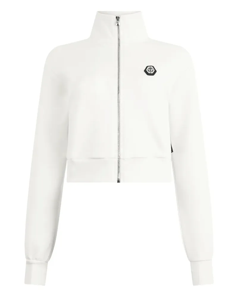 Philipp Plein Sweatshirt mit Reißverschluss - Weiß Weiß
