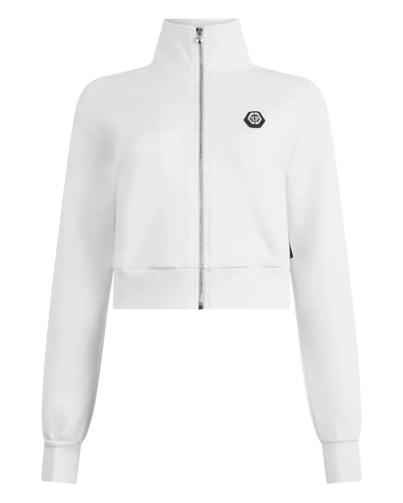 Philipp Plein Sweatshirt mit Reißverschluss - Weiß Weiß