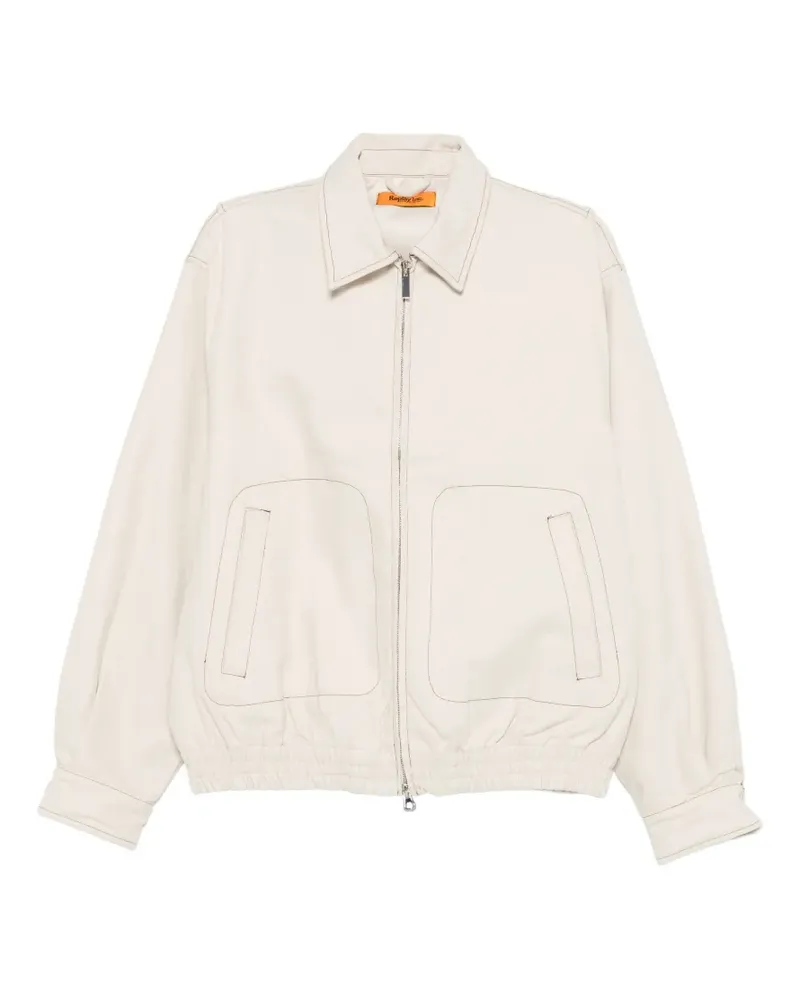 Replay Nashville zip-up jacket - Nude Nude