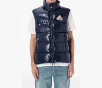 Gefütterte Weste - Blau