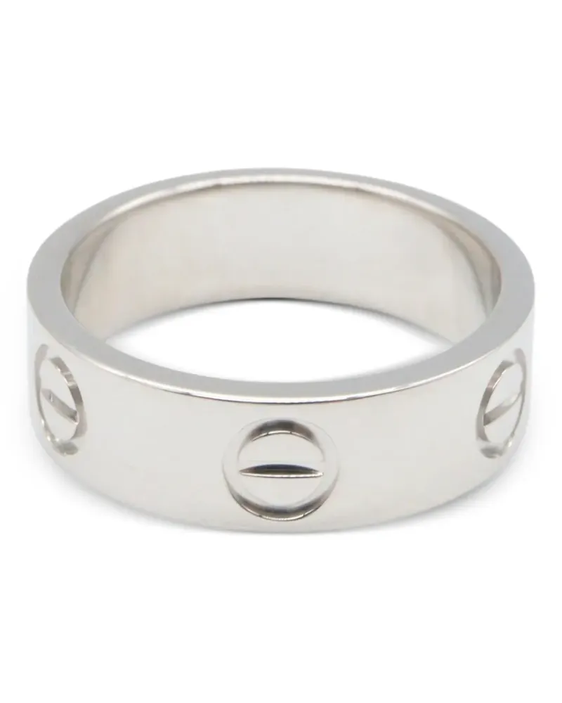 Cartier 2010s Love screw-motif ring - Silber Silber