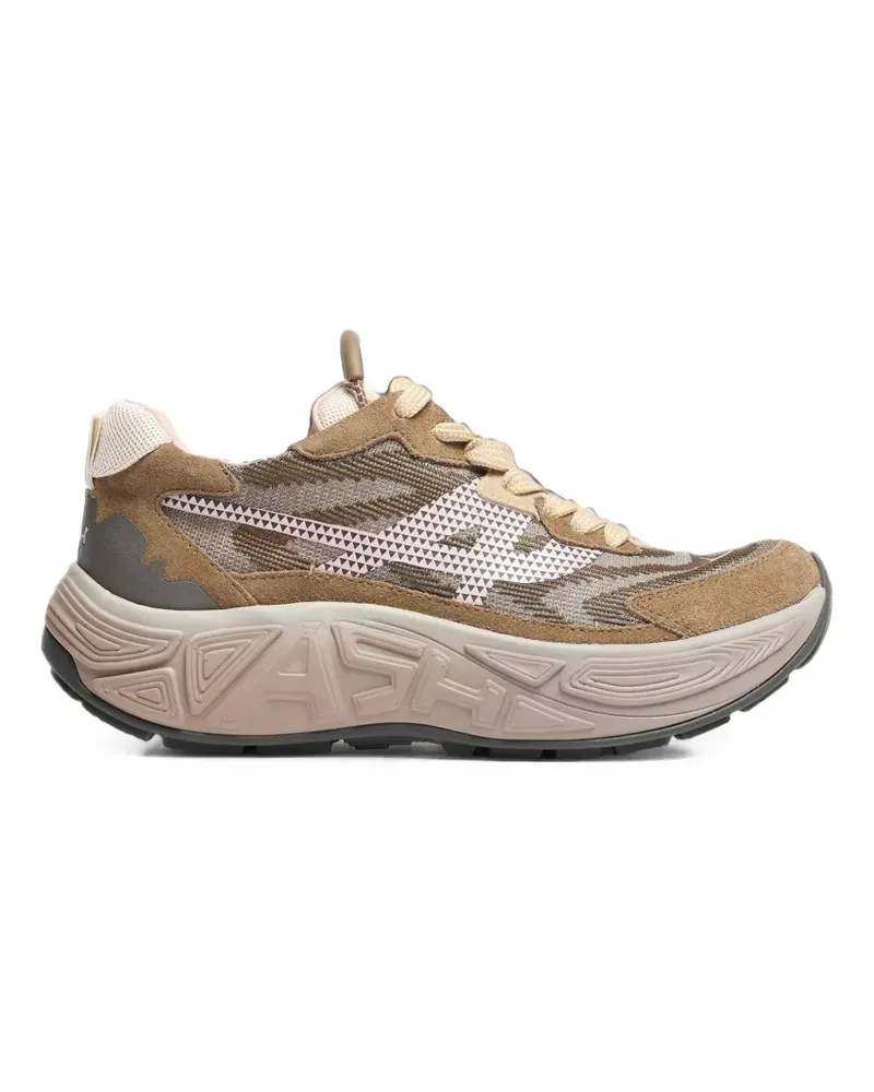 ash Eagle Sneakers mit Einsätzen - Braun Braun