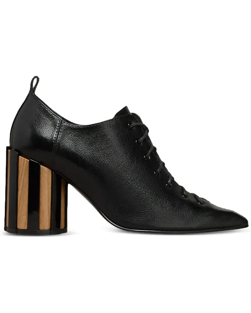 AMI Paris Schnürstiefel mit spitzer Kappe 90mm - Schwarz Schwarz