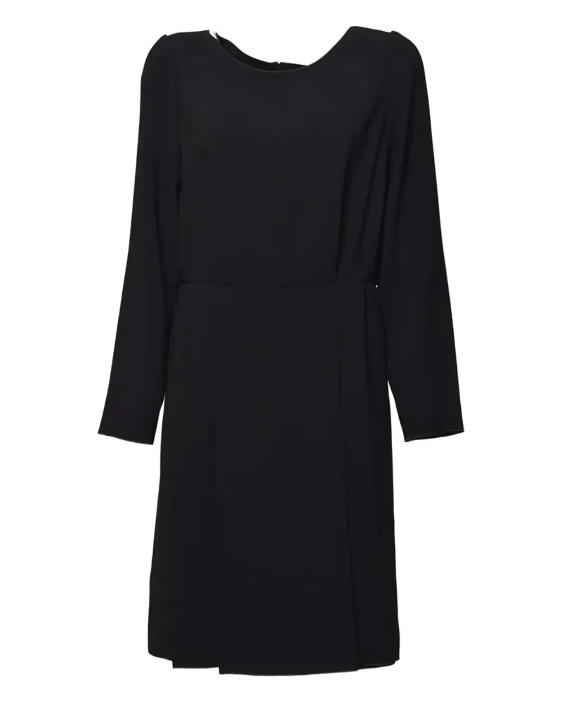ASPESI long-sleeve midi dress - Schwarz Schwarz