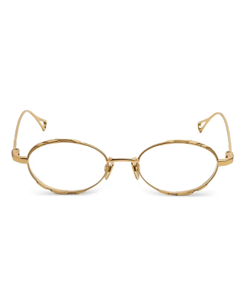 CAZAL Brille mit geometrischem Gestell - Gold Gold