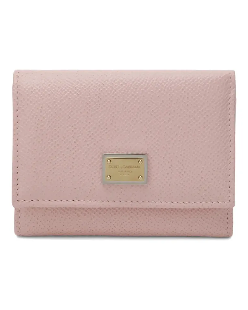 Dolce & Gabbana Dauphine Portemonnaie - Rosa Rosa