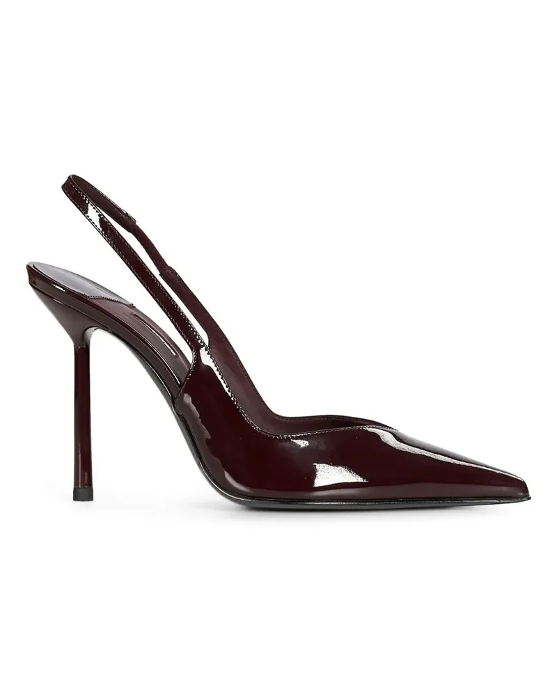 Le Silla Vivienne Slingback-Pumps mit Lackfinish - Rot Rot