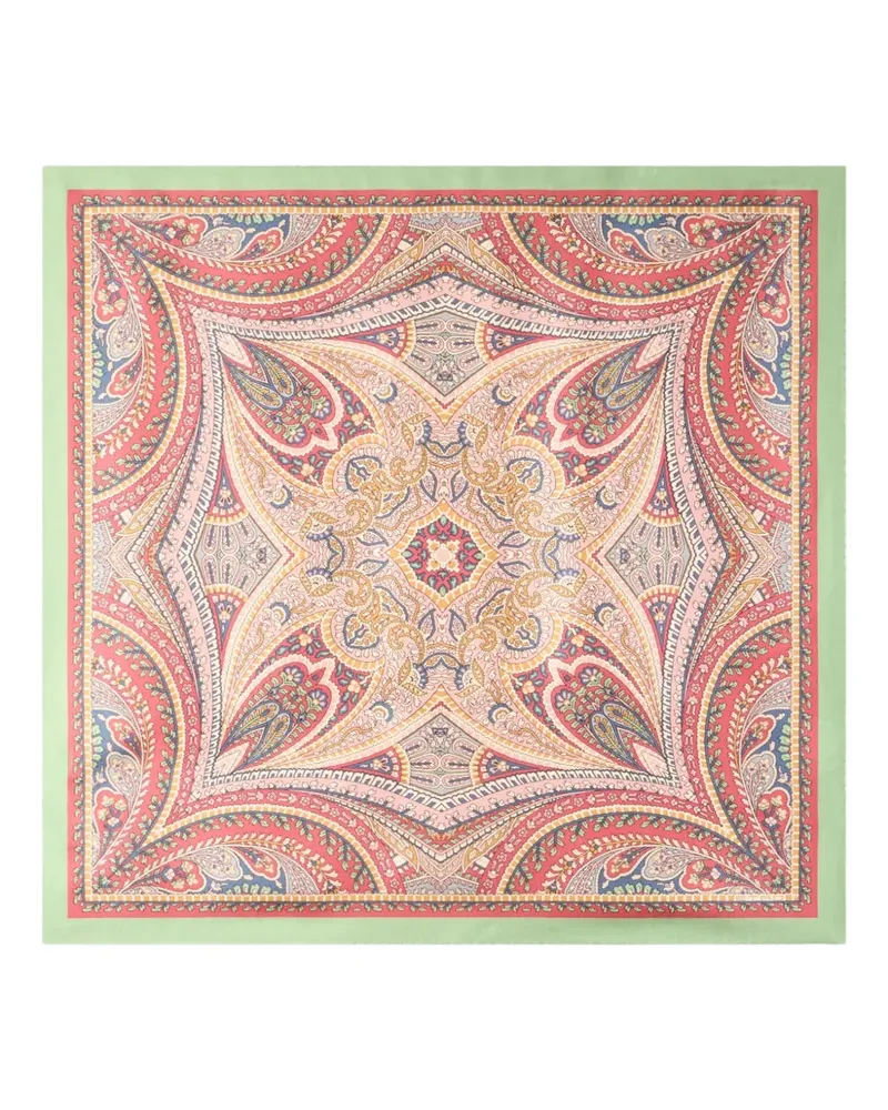 Etro Schal mit Paisleymuster - Rot Rot