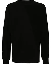 maharishi Kesagiri Sweatshirt aus Hanf-Biobaumwoll-Gemisch Schwarz